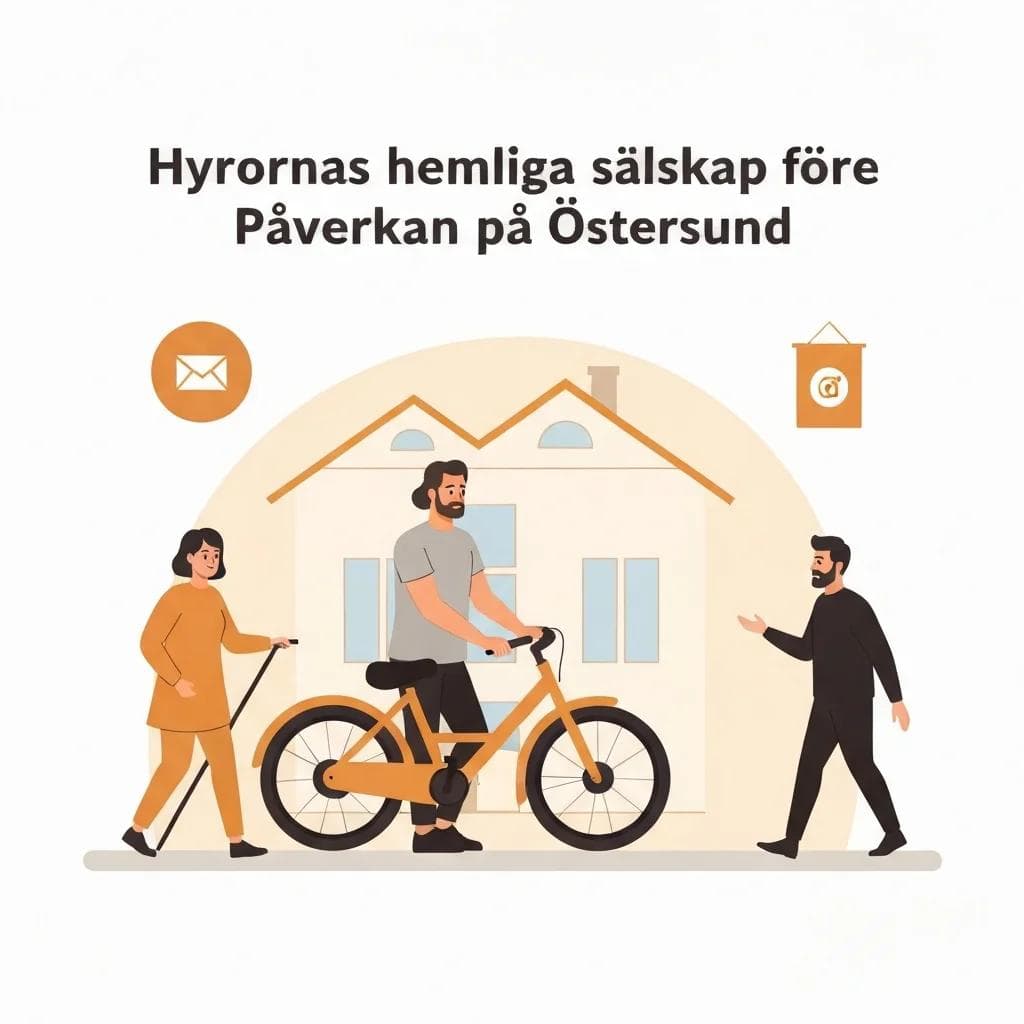 The Secret Society of Rents Before the Election: Impact on Östersund in Sweden