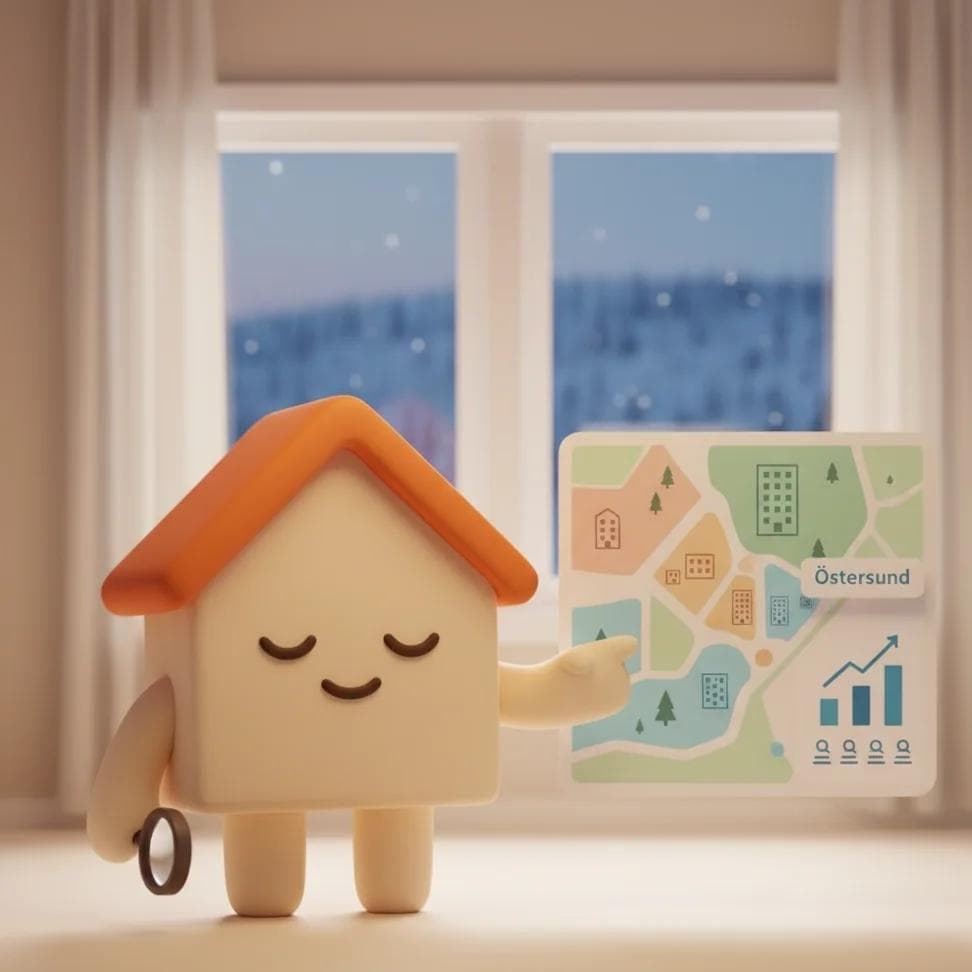 Hyresmarknaden i Östersund 2026: Hitta bostad med tips om områden, priser och köer