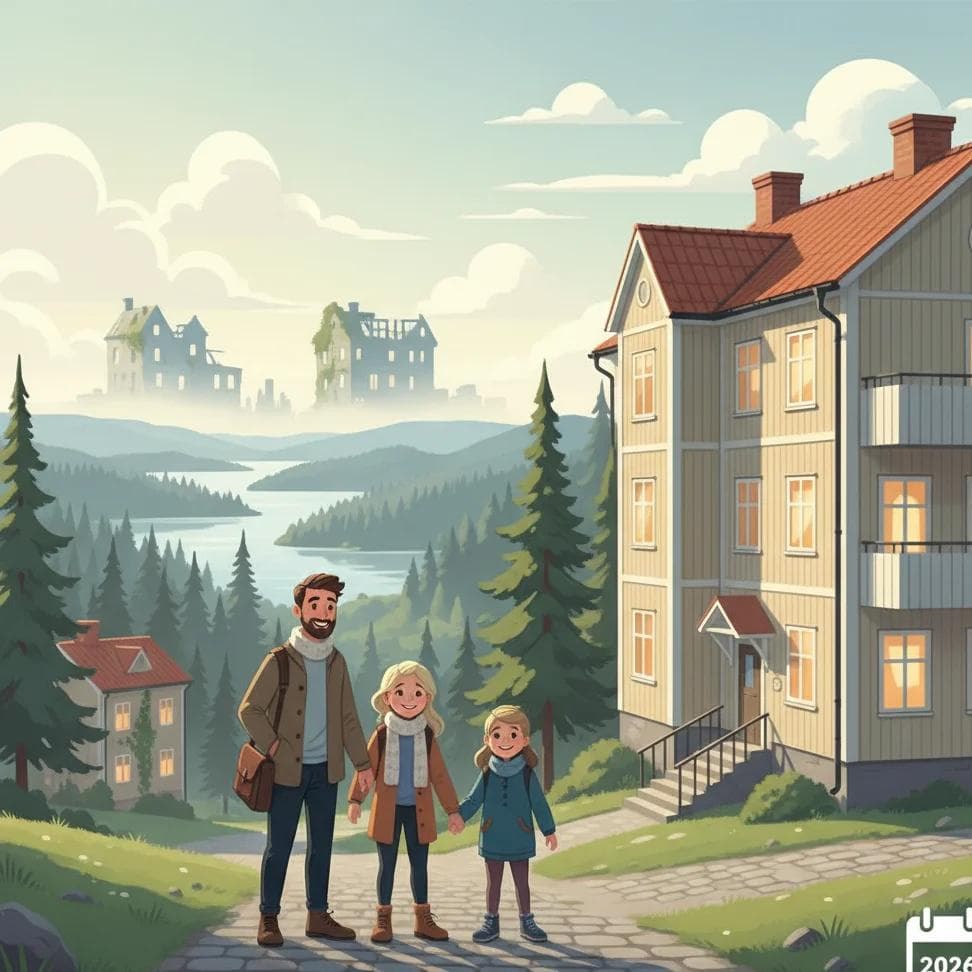 Förfallna lyxhus internationellt – Lediga hyresbostäder i Östersund 2026